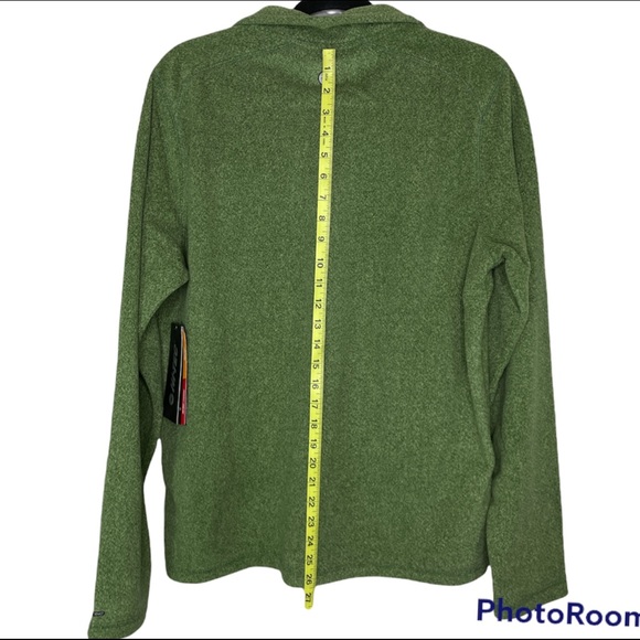 Hi-Tec Rogers Stripe Thermo-Fleece Quarter Zip Pullover - Picture 4 of 7